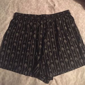 Comfy Aztec Print Shorts