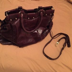 Genuine leather handbag