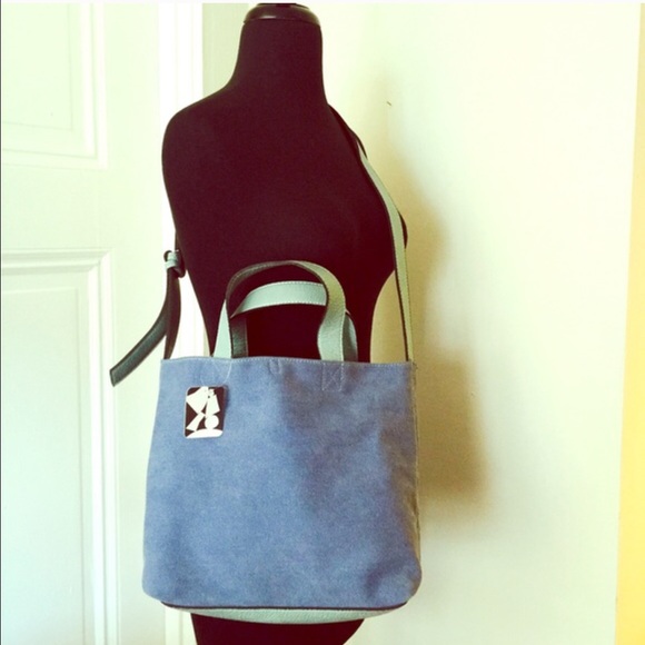 SOLD Urban Outfitters Blue Canvass Bag! - Picture 2 of 4