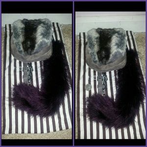 Henri Bendel fur purse