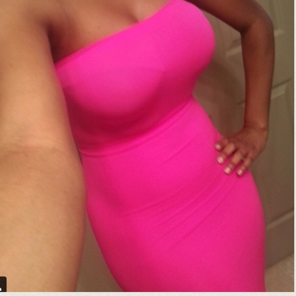 Hot pink Skirt and dress