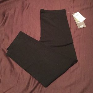 Black Charlotte Russe Crop Leggings