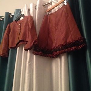 2 piece holiday suit