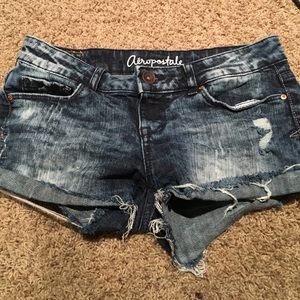 Aeropostale acid wash shorts