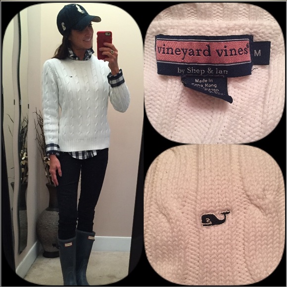 Vineyard Vines Sweaters - 🐳Vineyard Vines Cable Knit Sweater 🐳