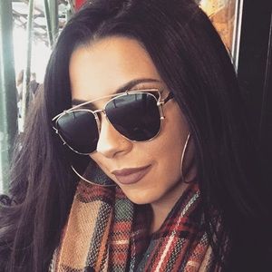 Oversized aviators Free People