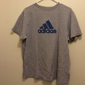 Grey Adidas Large T-Shirt