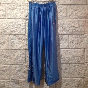 Blue adidas pants