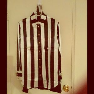 Amazing silk H&M Balmain collaboration shirt!!