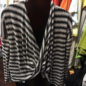 50% off OVERLAPPED SWEATER