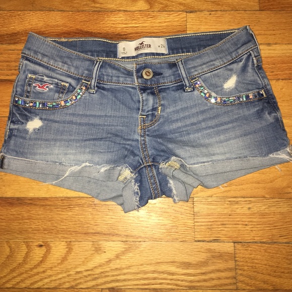 Hollister denim shorts
