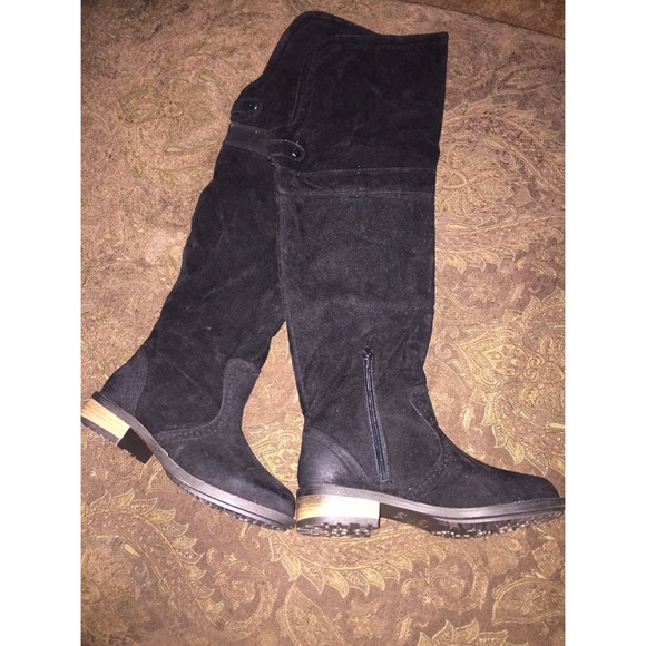 Over the Knee Suede Boots