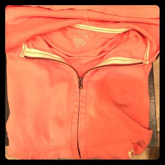 J. Crew Fleece Zip up Hoodie