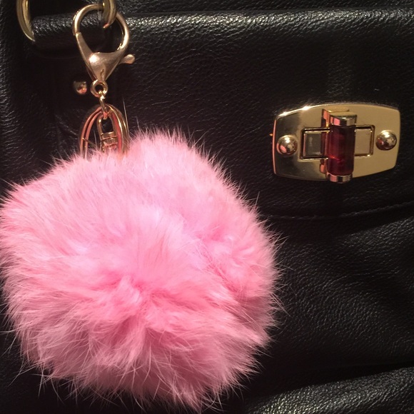 Pink ! Purse Pom!