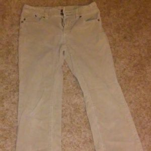 Faded Glory stretch corduroy pants