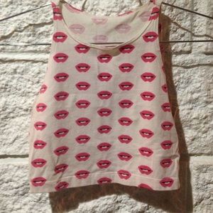 American apparel crop top