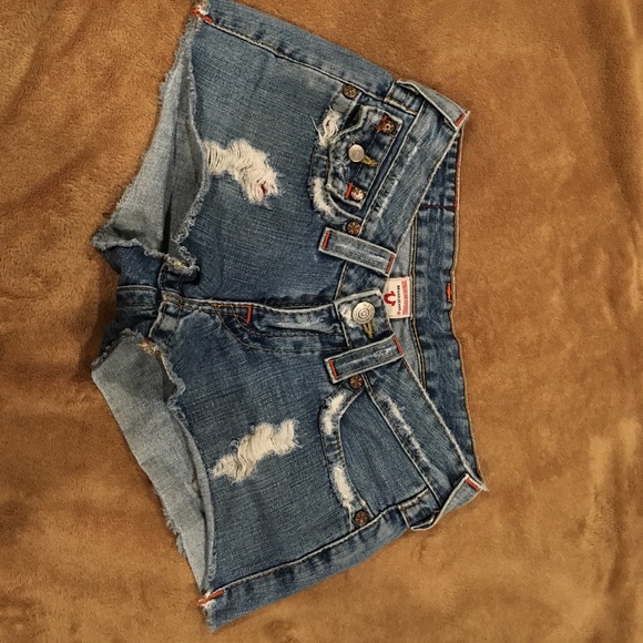 true religion jean shorts