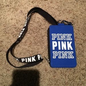 blue Victoria's Secret lanyard [RARE]
