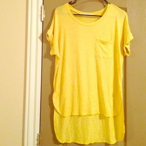 Brand New Yellow Short Sleeve Shirt