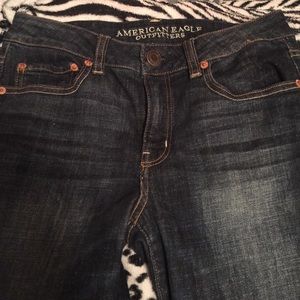 American eagle hi-rise skinny stretch jeans