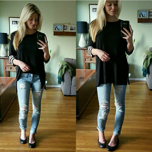 RESERVED SALE Black & White Basic - Picture 4 of 4