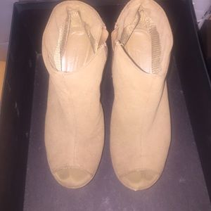 Suede Brown Khaki shoes