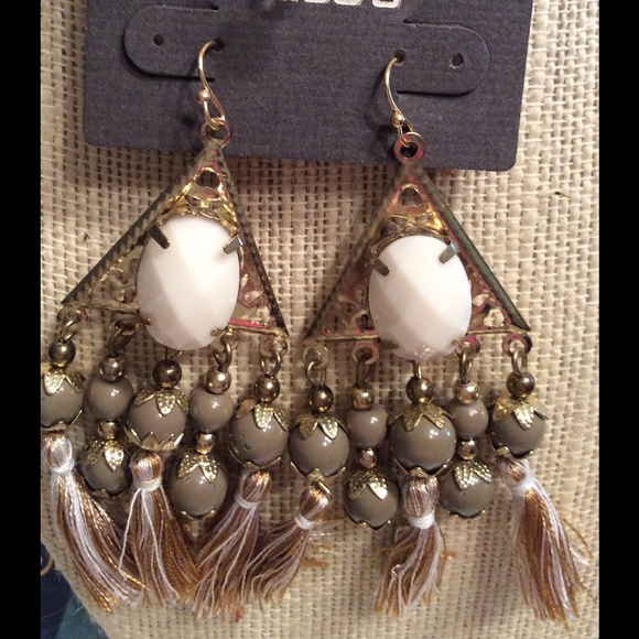 CHICO'S BOHO TASSEL EARRINGS