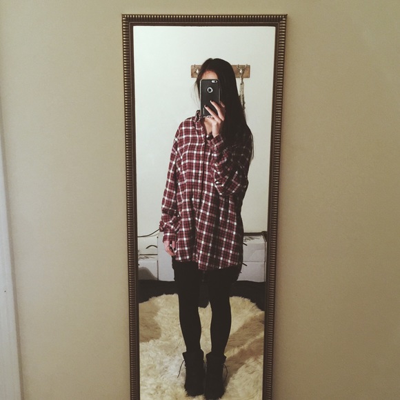 🚫Sold🚫🌶Vintage Plaid Flannel - Picture 2 of 4