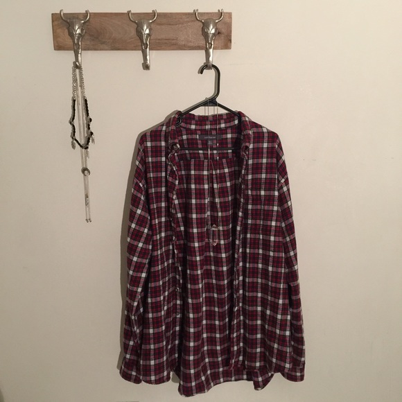 🚫Sold🚫🌶Vintage Plaid Flannel - Picture 3 of 4