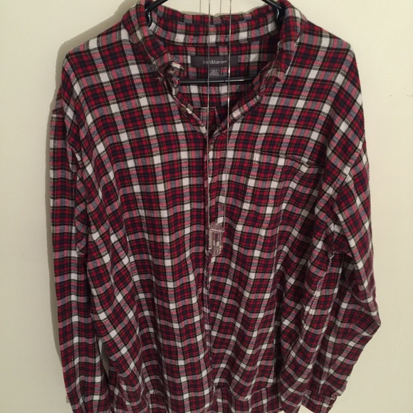 🚫Sold🚫🌶Vintage Plaid Flannel - Picture 4 of 4