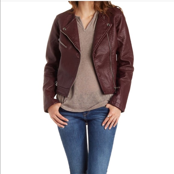 Charlotte Russe leather jacket