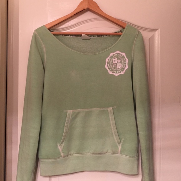 Victoria's Secret Green Crewneck