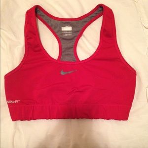Women's Nike sports bra.