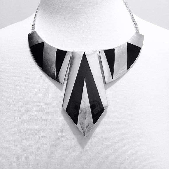 Geometric Bib Necklace | Fast Shipping 💫