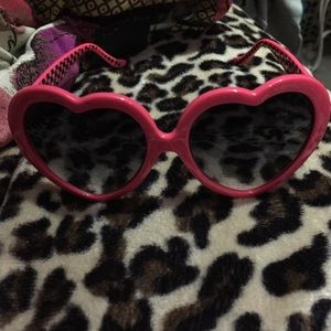 Super cute heart shaped sunglasses
