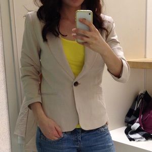Cream F21 Blazer