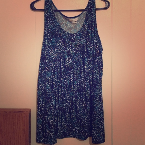 Flowing tank top