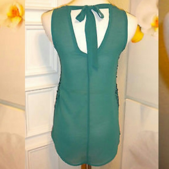 Kirra Bling Sequins Tank Top - Picture 2 of 4