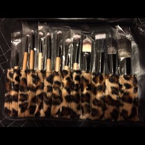 12 pcs pro make up brush set