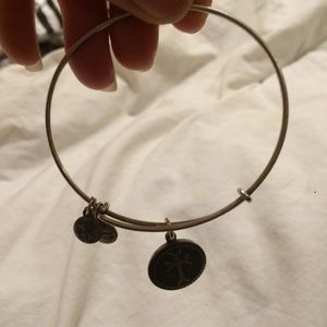 Armenian Cross Silver Alex and Ani Bracelet