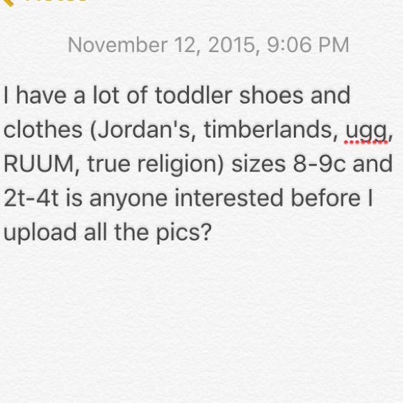 Kids clothing