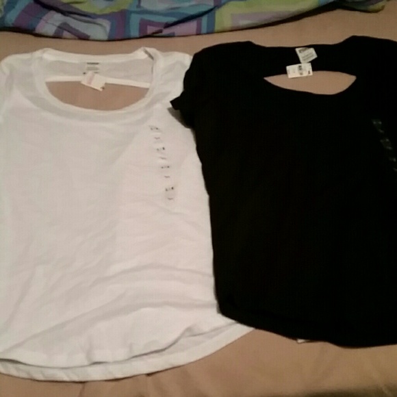 Long sleeve and short sleeve tops