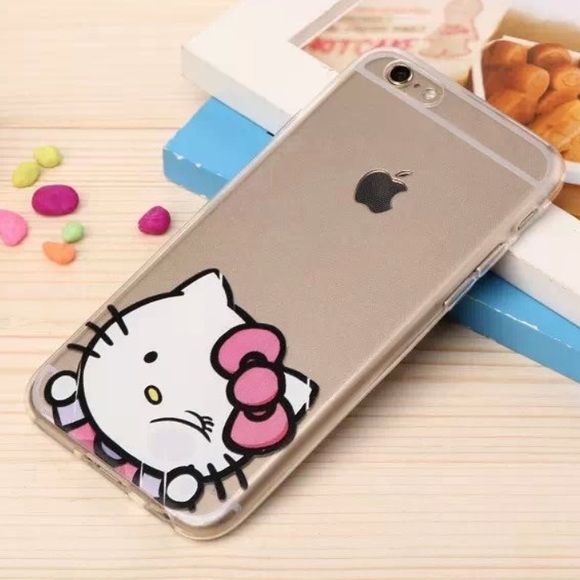 Hello Kitty iPhone 6 Plus / 6s Plus Clear Case - Picture 2 of 2