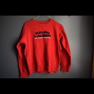 Red Vintage Ralph Lauren Crewneck