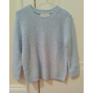 [SOLD] F21 Baby Blue Chunky Knit Sweater