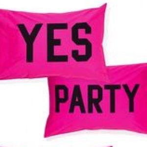 Victoria's Secret pink pillow cases