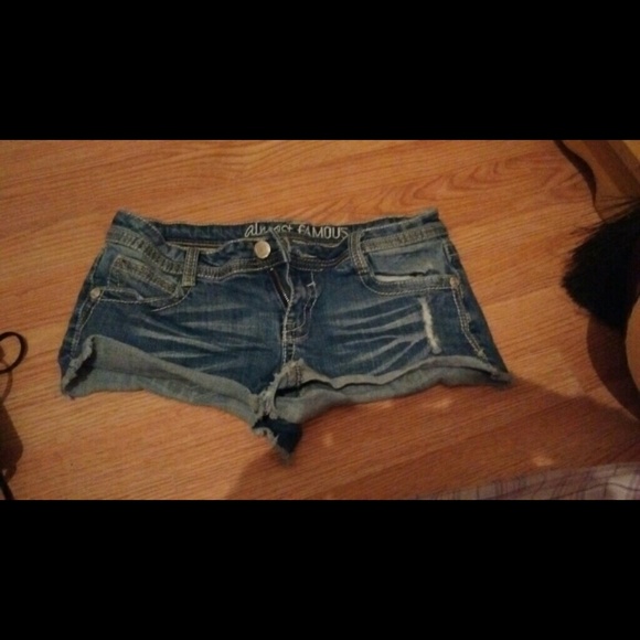 Size 9 almost famous shorts