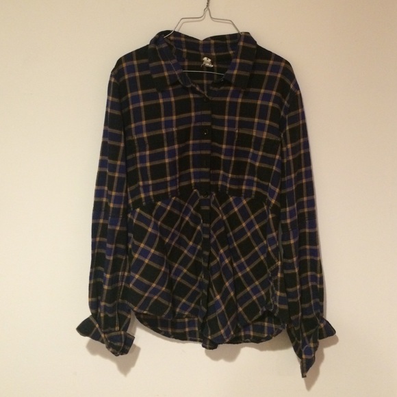 Free People Button Down