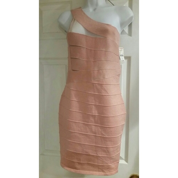 Sexy one strap bandage dress