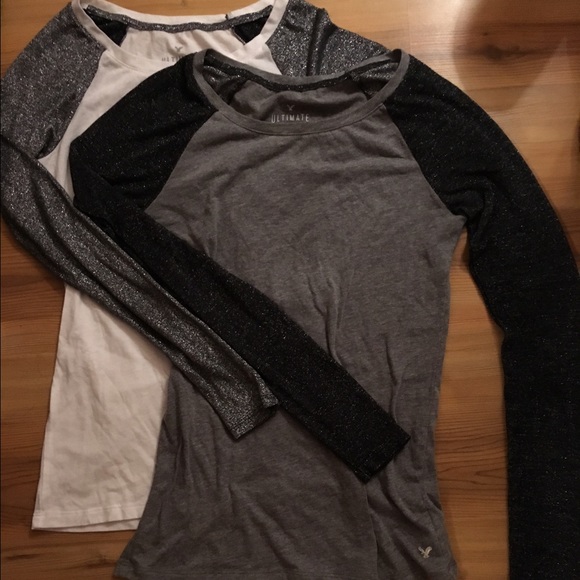 American Eagle baseball tees